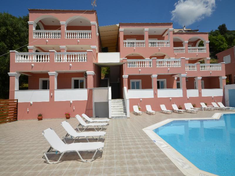 Paradiso Hotel Sea View And Pool Suites Ipsos Corfu Екстер'єр фото